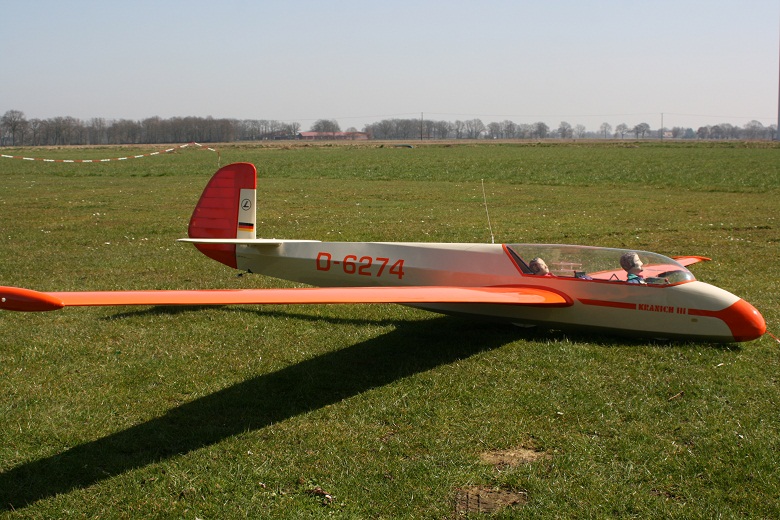 Bauplan Kranich III Modellbau Modellbauplan Segelflugzeug 