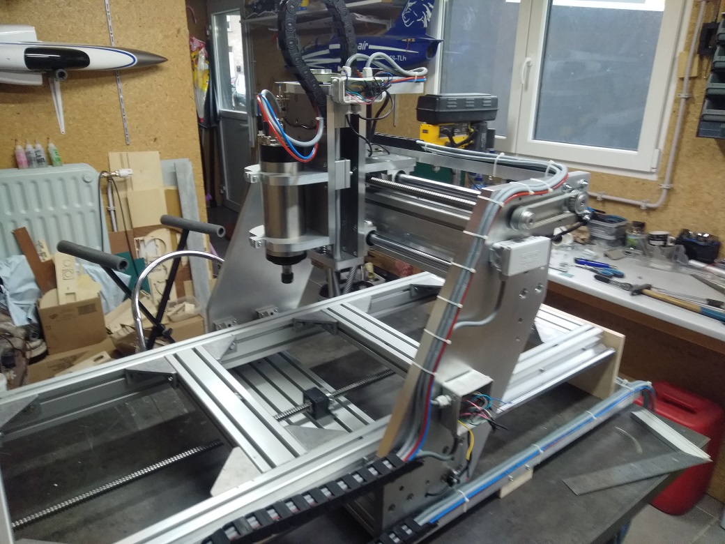 Bauplan Bauanleitung CNC Fräse Fräsmaschine 3D Drucker 3MF File Dateien 