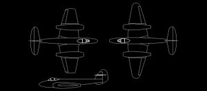 Gloster Meteor_3-view 2 versions.jpg
