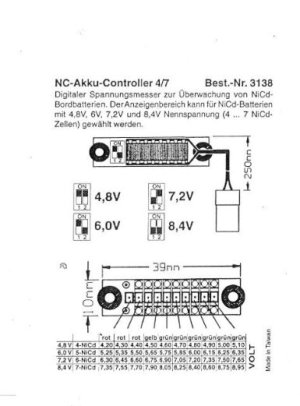 Spannungsanzeige LED-Balken Graupner 3138 für NC-Akkus.jpg