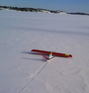 Belly landing on snow.JPG
